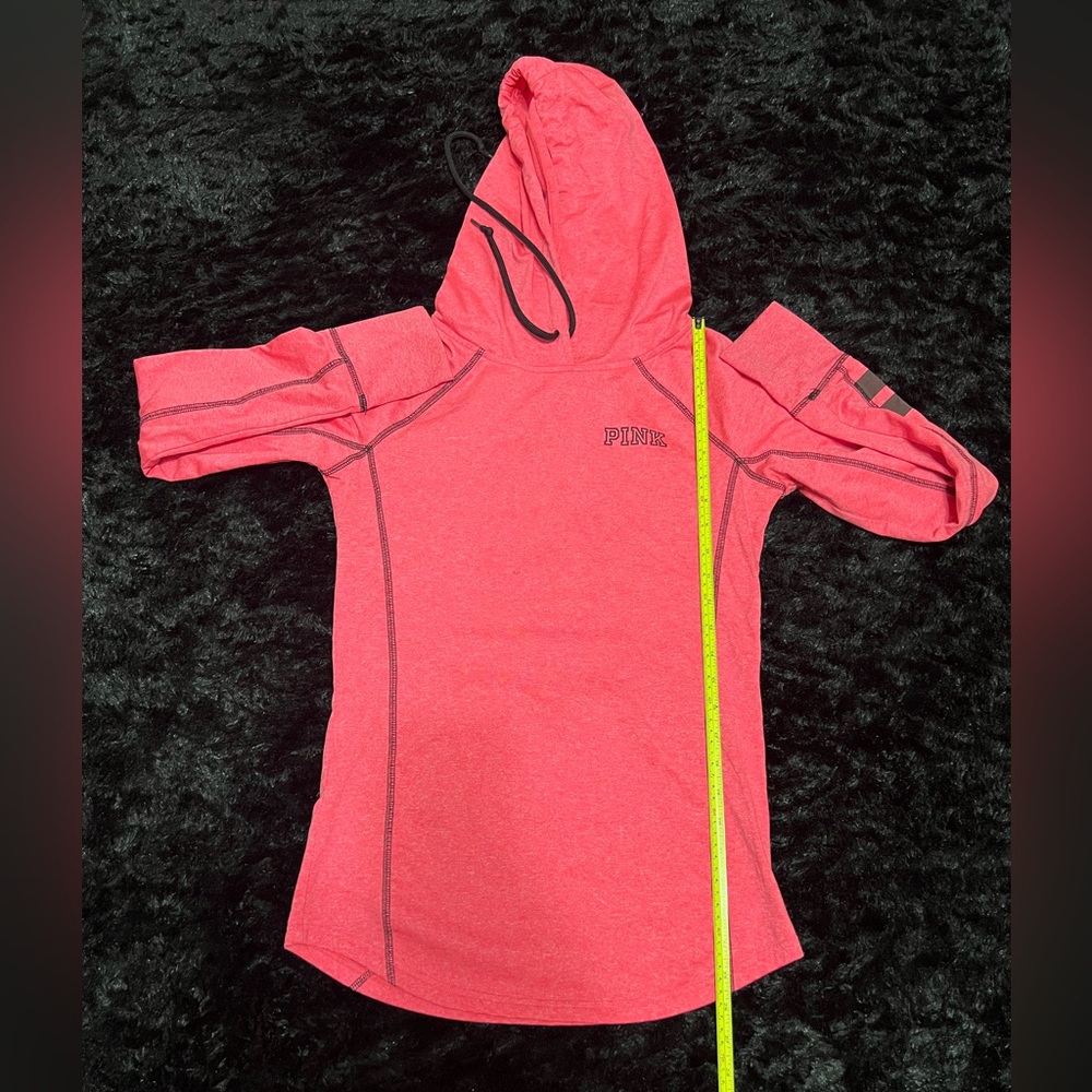 PINK Victoria’s Secret Pink Pullover Hoodie Small sz S - Picture 7 of 14